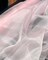 Baby Pink Crystal Organza Fabric by the Yard, 60" Wide Sheer Lightweight Organza for Wedding Dresses, Event Decor, Curtains & Sewing